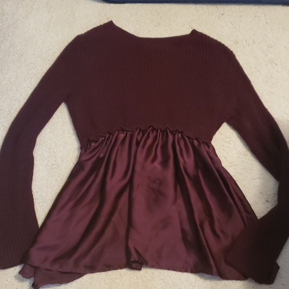 Maroon Sweater